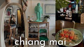 what i ate in chiang mai ️ cafe hopping, michelin restaurants (places + prices