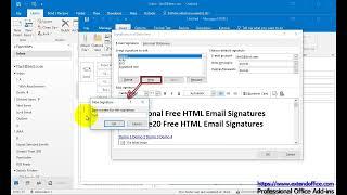 How To Add Hyperlinks To Signature In Emails In Outlook?