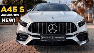 2020 MERCEDES AMG A45 S NEW FULL Review BRUTAL 4MATIC+ Exhaust Sound Exterior
