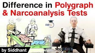 Difference in Polygraph & Narcoanalysis Tests - What has the Supreme Court said on these tests?