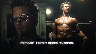 Popular twitch shake tutorial ; after effects