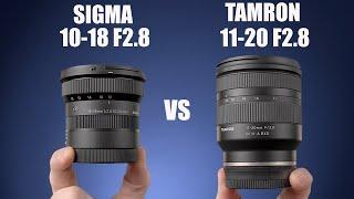 Sigma 10-18 F2.8 vs Tamron 11-20 F 2.8 - Best Wide Zoom For APS-C