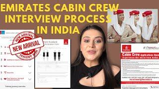 Emirates Cabin Crew Recruitment in India 2022 | Emirates Interview Questions & New process in India