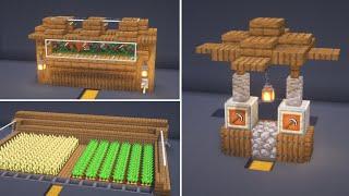 Minecraft : 8 Automatic Simple Starter Farms