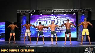 2023 NPC Optimum Classic Men's Physique Overall Comparisons Videos in 4k