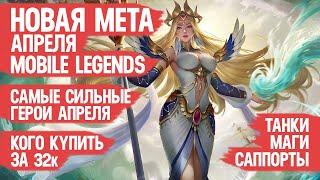 КОГО КУПИТЬ ЗА 32 к \ НОВАЯ МЕТА Апреля Mobile Legends \ Актуальные герои \ Танки Маги Саппорты