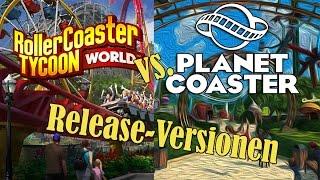 RollerCoaster Tycoon World vs  Planet Coaster: Der Release-Vergleich [DEUTSCH] [HD+]