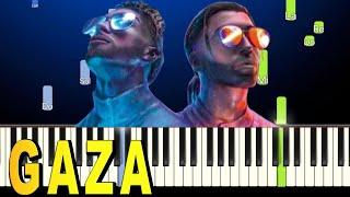 PNL GAZA - Piano Cover Tutorial Instru Paroles