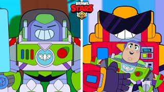 SURGE LIGHTYEAR ORIGIN - Brawl Stars Animation