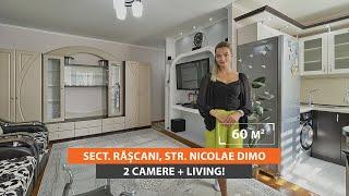 Apartament de vânzare 2 camere + living. Râșcani, str. N. Dimo | Acces Imobil