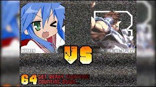 Konata Izumi vs Ryu (MKvsSF) | MUGEN