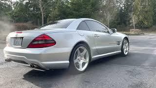 2009 Mercedes-Benz SL550 Silver Arrow Startup Exhaust Note Sound - The MB Market.