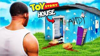 Qué pasó en la CASA DE TOY STORY Mods de GTA 5