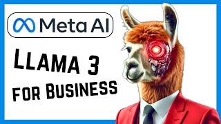 How to use Llama 3(70B) for FREE (beats ChatGPT for business!)