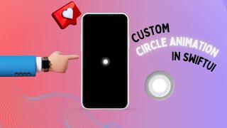 Custom Circle Animation in swiftUI | SWIFTUI 2022