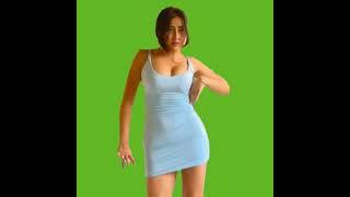 Hot girl green screen video 27