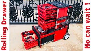 Milwaukee PACKOUT mods / DIY Rolling Drawer Toolbox