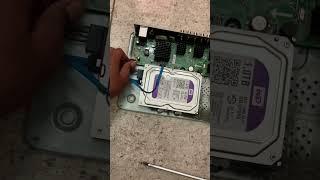 #hikvision #dvr Hard disk installation #yuotubeshorts #tiktok #viralvideo #trending #shorts 