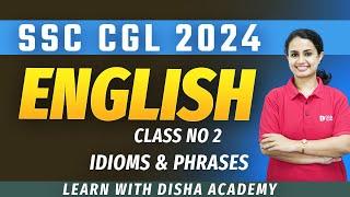 SSC CGL 2024 English Class no 2 - IDIOMS & PHRASES | Class in Malayalam