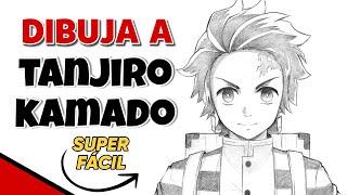 COMO DIBUJAR A TANJIRO KAMADO CON UN LAPIZ DIGITAL  | KIMETSU