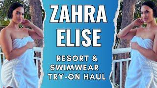 Resort & Swimwear Try-on Haul | Zahra Elise