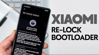 Complete GUIDE to RE-LOCK Bootloader OF XIAOMI, Redmi, POCO Phones