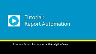 Report Automation