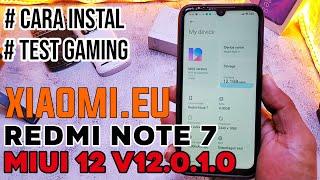 Cara Instal MIUI 12 Stabil V12.0.1.0 Custom Rom Dari XIOAMI.EU Untuk Redmi Note 7 Dengan android 10