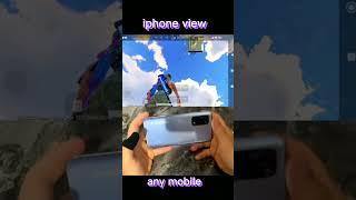 ipad view pubg mobile in android how to get ipad view in pubg mobile #shorts #youtubeshorts