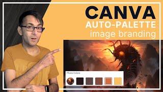 Canva Colour Palette Generator from Images - color -Website Branding