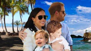 Prince Harry and Duchess Meghan In Costa Rica with Prince Archie and Princess Lili