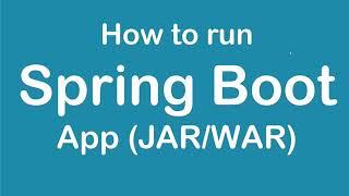 How to run spring boot application in eclipse ||How to create jar of spring boot project||jar vs war