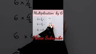 Braino Solutions I Multiplication by 6I Viralvideos Ivideos#amazing videos #shorts #brainosolutions