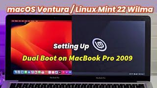 Dual Boot Setup on MacBook Pro 13-Inch 2009