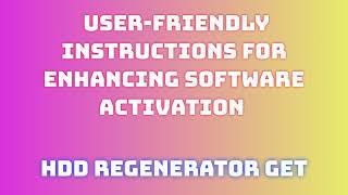 Activating HDD Regenerator: Download and Setup Guide / HDD Regenerator 2024 Download