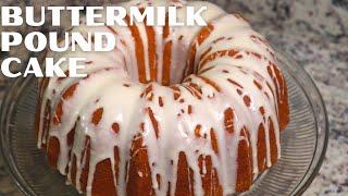 Buttermilk Pound Cake | Homemade Buttermilk Pound Cake | Southern Pound Cake