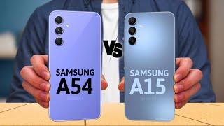 Samsung Galaxy A15 vs Samsung Galaxy A54