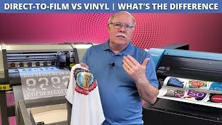 Direct to Film DTF vs  Vinyl | What's the Difference