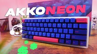 Akko Neon Keycaps Unboxing + Review | Style On A Budget!