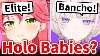 Miko and Hajime deny people calling them "HoloBabies"【Hololive/Eng sub】