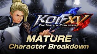 【ENG】KOF XV DLC｜MATURE｜Character Breakdown