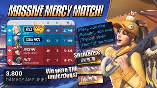 MASSIVE MERCY MATCH!  - Mercy Gameplay & Commentary - Overwatch 2 (Season 15)