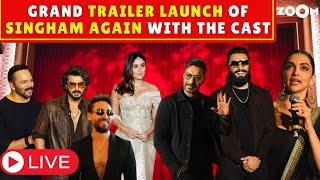 Singham Again trailer launch LIVE: Ranveer Singh | Ajay Devgn | Kareena Kapoor | Tiger Shroff |Arjun