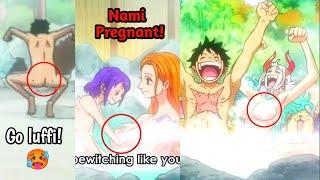 Luffy's having BATH with NAMI and YAMATO ( NAKED) and SANJI gets JEALOUS