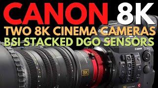 Two 8K Canon Cinema Cameras & One 4K