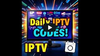 Daily xtream iptv codes unlimited 2025 #stb #iptv #livetv #xtreamiptv