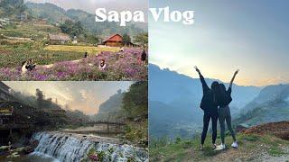 Sapa Travel Vlog!  | 3D2N / Catcat village, Trekking villages, Fansipan Mountain 