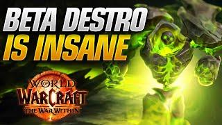 Destructions Overfiend is BROKEN! War Within Beta Dungeon Testing