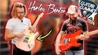 Harley Benton NEW AFFORDABLE ST-Modern Guitar and NEW Acoustic Guitars | Guitar Summit 2024