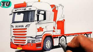 Epic 2025 Truck Machinery Design | Futuristic Art Sketch ️ @ShubhamTu